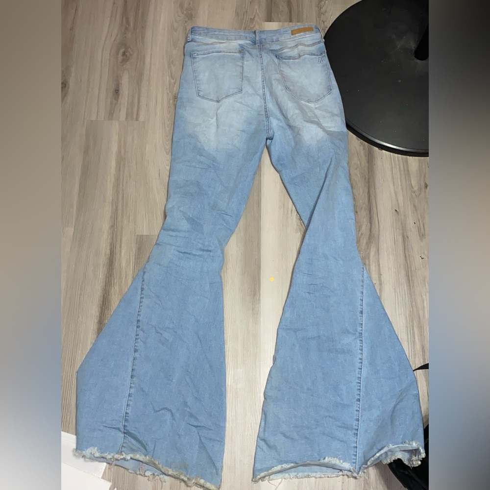 Light Wash Bell Bottoms